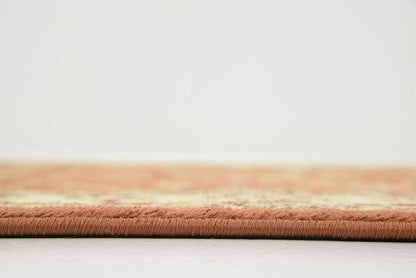 Unique Loom Voyage Collection Traditional Oriental Classic Intricate Design Area Rug (4' 0 x 6' 0 Rectangular, Terracotta/Ivory)