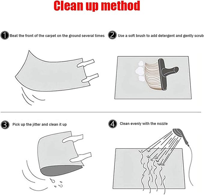 Unique Wildlife Runner Rug, 4x10ft, Bear Border Design Area Rug, Rustic Log Cabin Runner for Entryway, Rubber Backing Durable Floor Rug, Vintage Western Decoration, Fade-Resistant Print Carpet