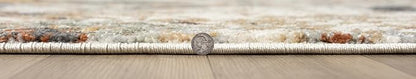 Keen Home Design Area Rugs - 2x3 Non-Shedding, Abstract Rugs for Kitchen, Living Room, Bedroom, Dining Room, Entryway - Size: 2' x 3', Multi