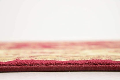 Unique Loom Voyage Collection Traditional Oriental Classic Intricate Design Area Rug (10' 0 x 10' 0 Square, Red/Gold)
