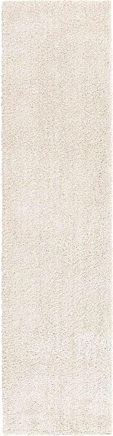 Unique Loom Solo Collection Area Rug - Calabasas (2' 2" x 8' Runner, Ivory)
