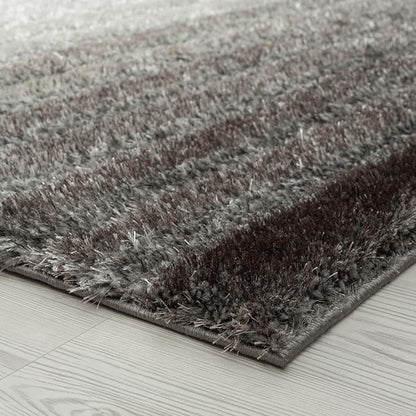 LUXE WEAVERS Lantanas Collection 7119 Grey 5x7 Modern Geometric Area Rug