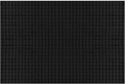 CAMILSON Modern Black Non Slip Door Mat Rug 2x3 Ultra Soft High Pile Entryway Rugs Non Skid Rubber Backing Durable & Easy to Clean Carpet for Kitchen Bathroom Indoor Use (2 x 3 Black)