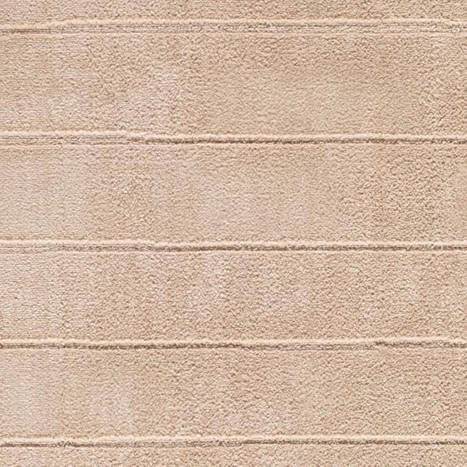 Livabliss x Our PNW Home Cascade Minimalist Striped Area Rug, 10' x 14', Taupe