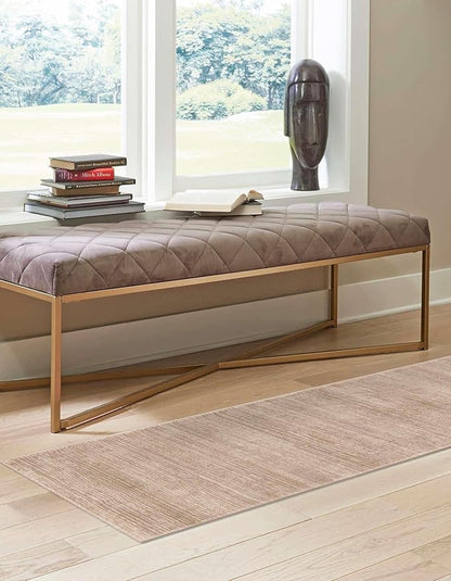 Unique Loom Finsbury Collection Area Rug - Kate (2' x 6' 1" Runner, Beige/ Ivory)