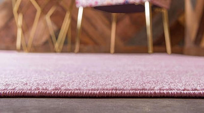 Unique Loom Trellis Frieze Collection Area Rug - Geometric (3' 3" x 5' 3", Light Pink/ Ivory)