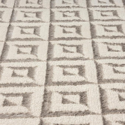 LUXE WEAVERS Geometric Greek Pattern Area Rug, Gray, 8'X10'
