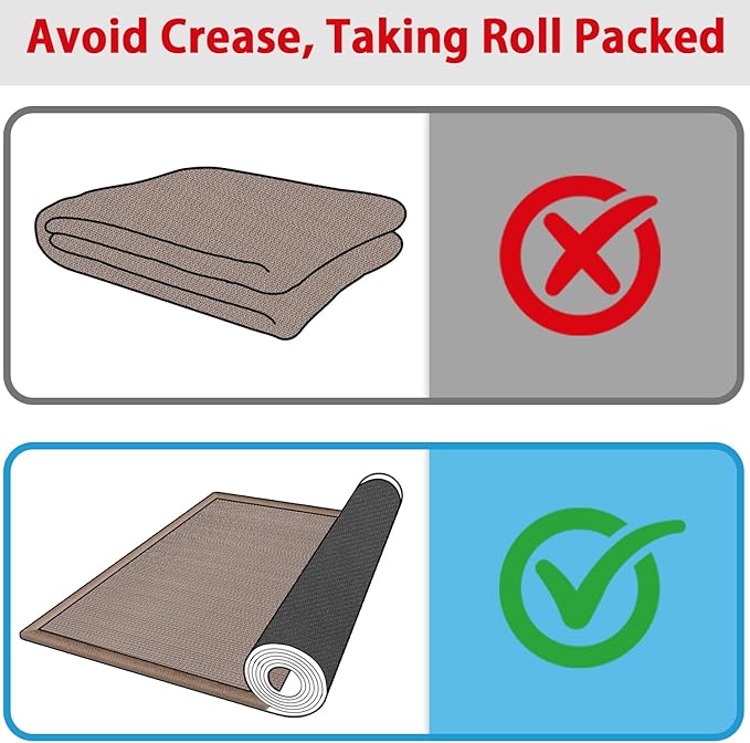 GOYLSER Washable Runner Rug with Rubber Backing, Absorbent Hallway Long Floor Runner Carpet, Laundry Room Mat Floor Runner, Light Brown