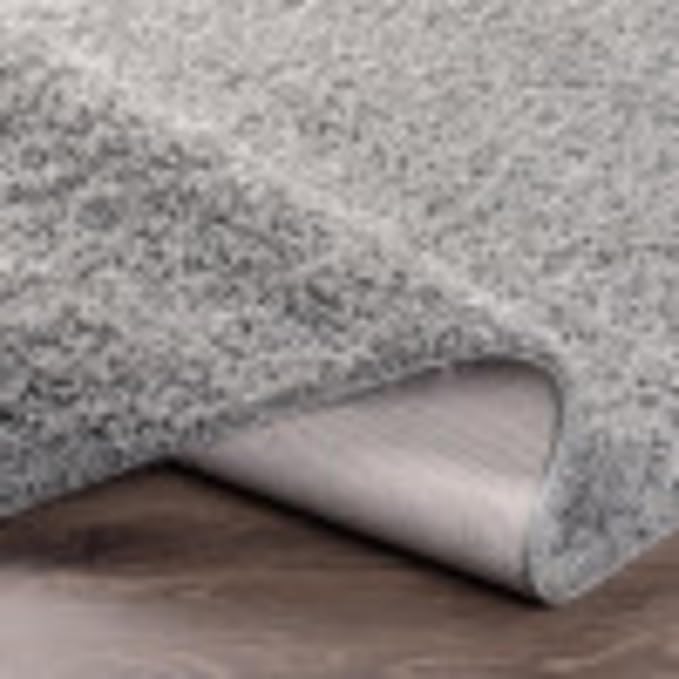 Artistic Weavers Solid Plush Blissful Shag Area Rug, 4'3" x 5'7", Medium Gray