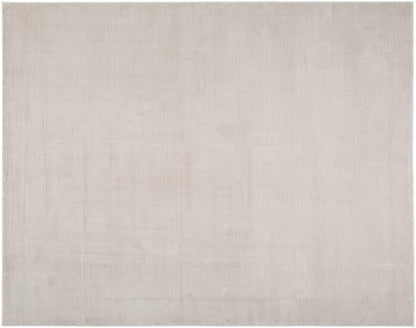 Revival Rugs Stripe 7'10"x10' Washable Area Rug for Living Room Bedroom - 100% Recycled Oeko-TEX Certified, Medium Pile, Taupe
