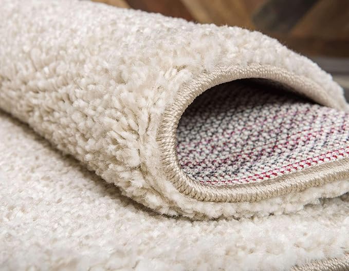 Unique Loom Solo Collection Area Rug - Calabasas (2' 2" x 13' Runner, Ivory)