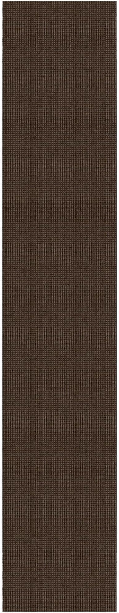 Braided Runner Rug 3x18 Ft Washable Runners for Hallways Non Slip Rubber Backed Kitchen Runners Cotton Long Entryway Runner Indoor, Woven Carpet for Hall Stair Entryway, Brown