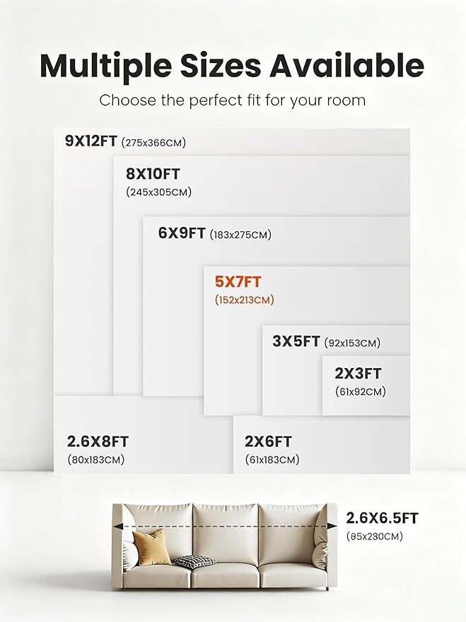 HUGEAR Machine Washable Hallway Runner Rugs 2x8 Vintage Beige Brown Neutral Style Non Slip Stain Resistant Low Pile Throw Carpet for Bedroom Kitchen Retro Aesthetic Modern Decor