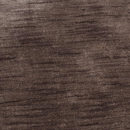 Hand Knotted Loom Wool ECO-Friendly Area Rugs - 10'x10', Octagon, Brown Color, Solid Plain Design, High Pile Handmade Anti Skid Area Rugs for Living Room, Bed Room (L00111)