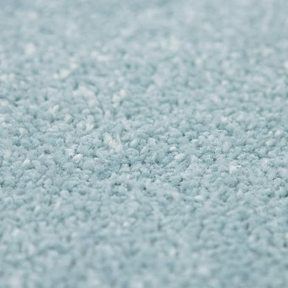Paco Home Solid Area Rug in Light Blue Modern Plain Design, Size: 5'3" x 7'3"