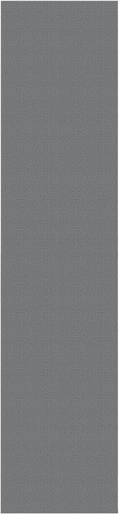 EARTHALL Extra Long Runner Rug 3x14 Ft Washable Runners for Hallways Cotton Non Slip Entryway Runner Braided Kitchen Runner Indoor Outdoor Carpet Runners for Stair, Hall, Foyers, Charcoal Gray