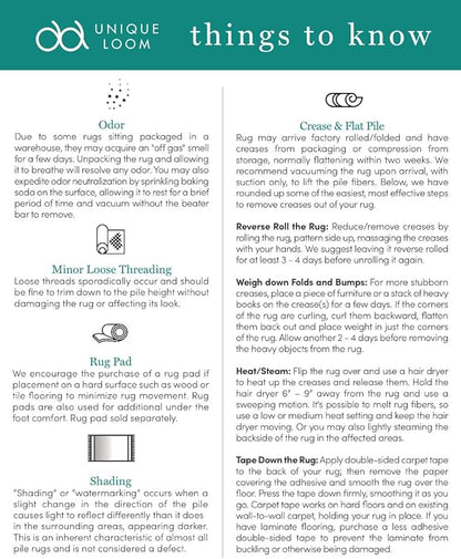 Unique Loom Outdoor Trellis Collection Area Rug - Tribal Trellis (3' 3" x 5' 3" Rectangle, Green/ Natural)