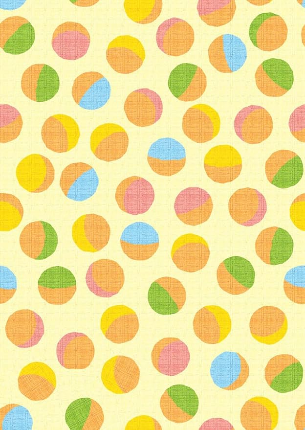 Retro Yellow and Brown Polka Dot Texture Rug 10x14 Non Slip Washable Soft Area Rugs for Living Room Bedroom Nursery Room Stain Resistant Large Home Office Playroom Indoor Carpet
