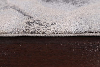 Abstract Transitional Turkish Oriental Area Rug 3x5