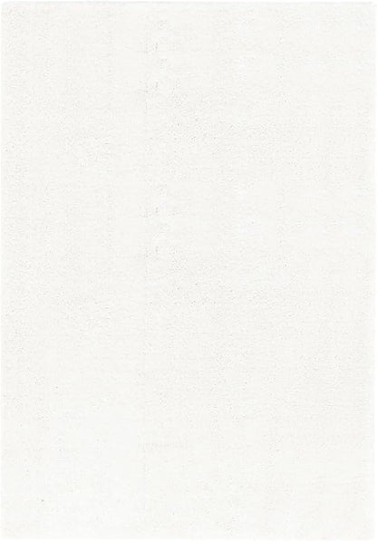 Unique Loom Solo Collection Area Rug - Calabasas (10' x 14' 1" Rectangle, Snow White)