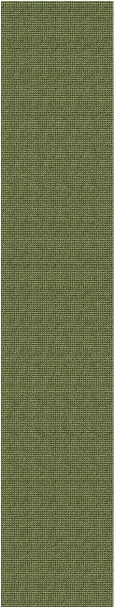 Braided Runner Rug 3x18 Ft Washable Runners for Hallways Non Slip Rubber Backed Kitchen Runners Cotton Long Entryway Runner Indoor, Woven Carpet for Hall Stair Entryway, Green