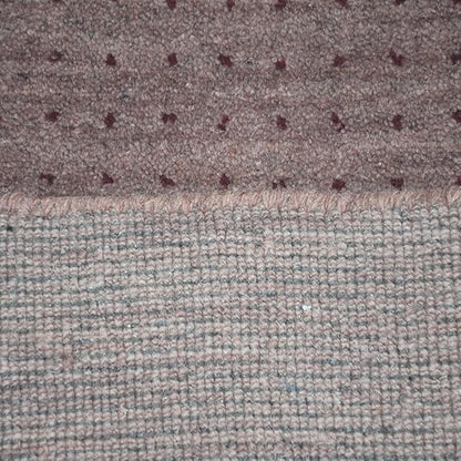Hand Knotted Loom Wool ECO-Friendly Area Rugs - 8'x11', Rectangle, Blue Color, Solid Plain Design, High Pile Handmade Anti Skid Area Rugs for Living Room, Bed Room (L00111)