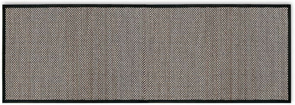 Artoid Mode Washable Non Skid Kitchen Rugs and Mats Doormat, Absorbent Door Mat Rugs for Kitchen Floor Front of Sink Hallway Black 17x47 Inch