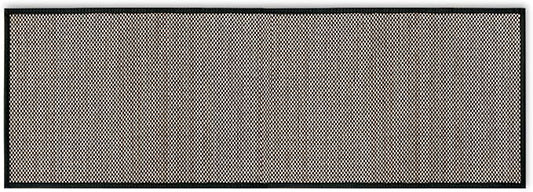 Artoid Mode Washable Non Skid Kitchen Rugs and Mats Doormat, Absorbent Door Mat Rugs for Kitchen Floor Front of Sink Hallway Black 17x47 Inch