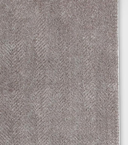 Well Woven Custom Size Hallway & Stair Runner- Harlow Pompeii Taupe 31 Inches Wide x 45 Feet Long Runner (31" x 45') Runner Rug - Modern Chevron Pattern, Ultra-Soft, Easy-Clean
