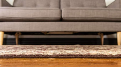Unique Loom Voyage Collection Traditional Oriental Classic Intricate Design Area Rug (6' 0 x 9' 0 Rectangular, Brown/Ivory)