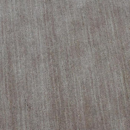 Hand Knotted Loom Wool ECO-Friendly Area Rugs - 6'x6', Octagon, Beige Color, Solid Plain Design, High Pile Thick Handmade Anti Skid Area Rugs for Living Room, Bed Room (L00111)