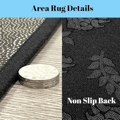 Bohemian Area Rug 3x5 Boho Decor Western Rugs for Living Room | Southwestern Native Aztec Washable Rug, Ethnic Tribal Geometric Carpet Indoor Floor Mat