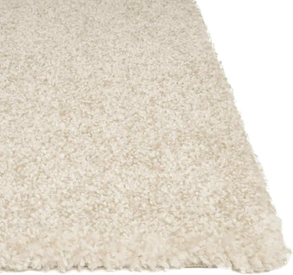 Unique Loom Solo Collection Area Rug - Calabasas (7' 1" x 10' Rectangle, Ivory)