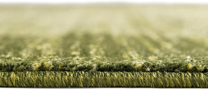 Rugs.com Angelica Collection Rug – 9' x 12' Light Green Medium Rug Perfect for Living Rooms, Large Dining Rooms, Open Floorplans