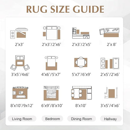 FMFUNCTEX 4x6 Washable Area Rug Abstract Modern Neutral Brown Grey Non Slip Soft Low Pile Thin Accent Entryway Entrance Indoor Carpet for Living Room Bedroom Dining Office Nursery Bedside, Grey Gold