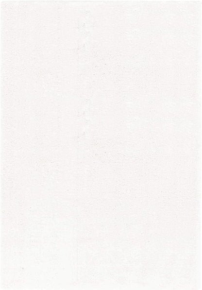 Unique Loom Solo Collection Area Rug - Calabasas (10' x 14' 1" Rectangle, Snow White)