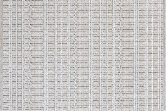 Modern Indoor Rug Stripe 2x3 Area Rugs for Living Room Luxury Kitchen Bedroom Durable Soft Geometric Durable Low and High Pile Stain Resistant Non Shedding Area Carpet 2x3