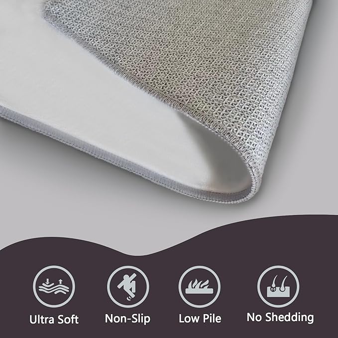 Beige Rug, 2x3 Rug, Bubble Print Rugs for Living Room Bedroom Dining, Minimalist Small Area Rug, Washable Rug Non Slip Soft Indoor Carpet, Kids and Pets Friendly, Beige Home & Room Decor