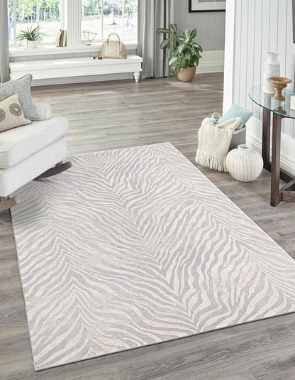 Unique Loom Finsbury Collection Area Rug - Meghan (9' x 12' 2" Rectangle, Gray and Ivory)