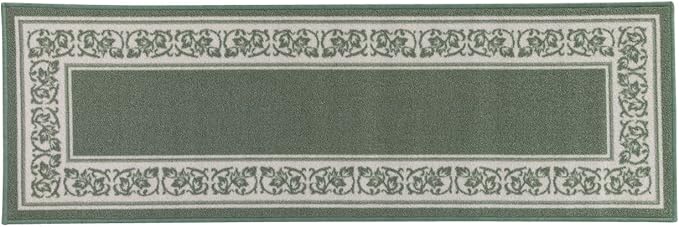 Floral Border Rug
