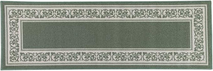Floral Border Rug