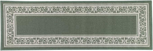 Floral Border Rug