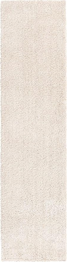 Unique Loom Solo Collection Area Rug - Calabasas (2' 2" x 8' Runner, Ivory)