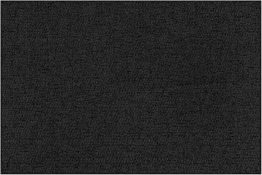 Easy Jute Rugs 2x3 Dark Gray Color Living Room Indoor Outdoor Door Mat for Farmhouse Patio and Kitchen Rug High Traffic Washable Easy to Clean Solid Boho Woven Design Outside Carpet (2 x 3)