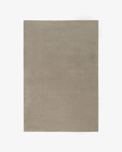 Hand-Tufted Wool Runner Area Rug – Soft Premium Wool Carpet for Living Room, Bedroom & Home Décor – 2.6X14 ft| Warm Grey – Durable, Non-Slip Backing, Handcrafted Rug