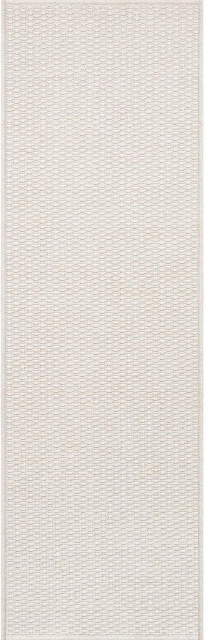 Easy Jute Rugs 2x7 White Color Living Room Indoor Outdoor Runner Rug for Farmhouse Patio and Kitchen Rug High Traffic Washable Easy to Clean Solid Boho Woven Design Outside Carpet (2 x 7)