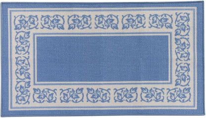Floral Border Rug