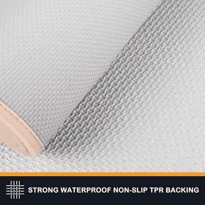 PURRUGS Dirt Trapping Door Mat 20" x 31.5", Non-Slip/Skid Machine Washable Entryway Rug, Dog Doormat, Super Absorbent Welcome Mat for Muddy Wet Shoes and Paws, Beige