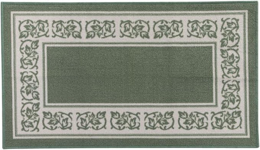 Floral Border Rug
