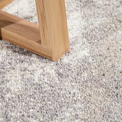 Paco Home Abstract Area Rug Artful Mottled Color Pattern in Beige Grey, Size: 7'10" x 11'2"